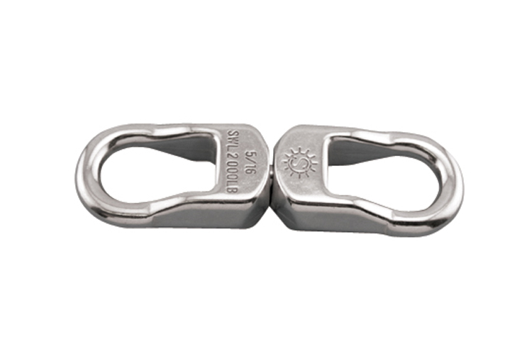 Stainless Steel Heavy Duty Eye & Eye Swivel, Precision Cast and Load Rated, S0128-HD07, S0128-HD08, S0128-HD10, S0128-HD13